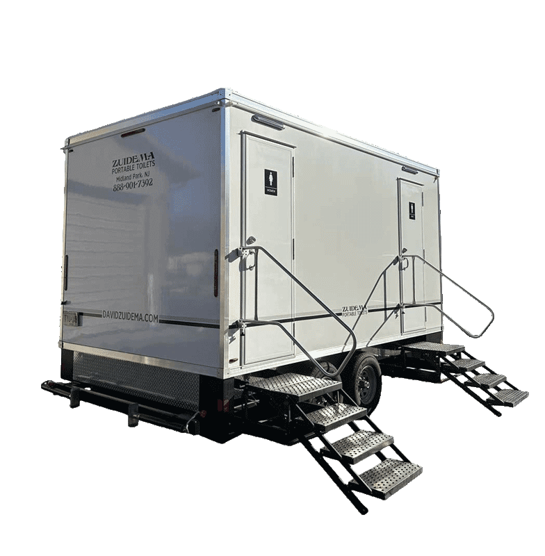 5 Station Luxury Restroom Trailer in NY & NJ